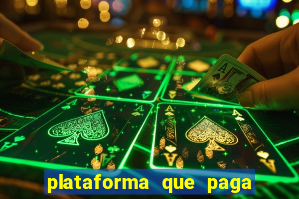 plataforma que paga bonus no cadastro